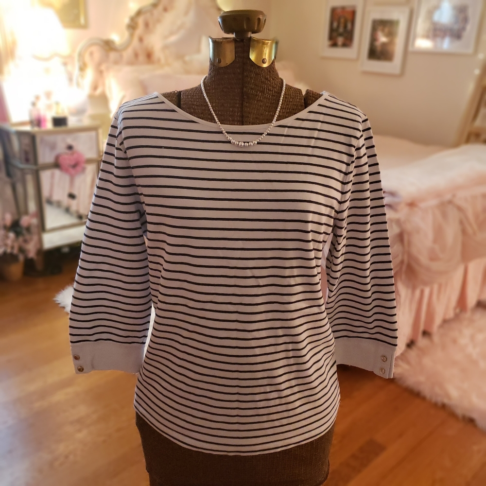 Chaps Striped Top